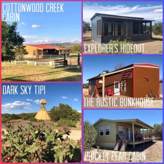 Cottonwood Creek Cabins - Alpine, Tx ภายนอก รูปภาพ